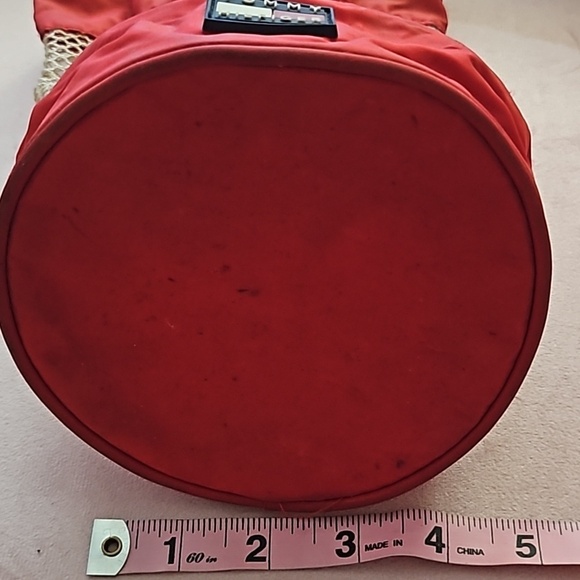 90's Vintage Tommy Hilfiger Shower Caddy Drawstring Mesh Bag - Picture 9 of 10